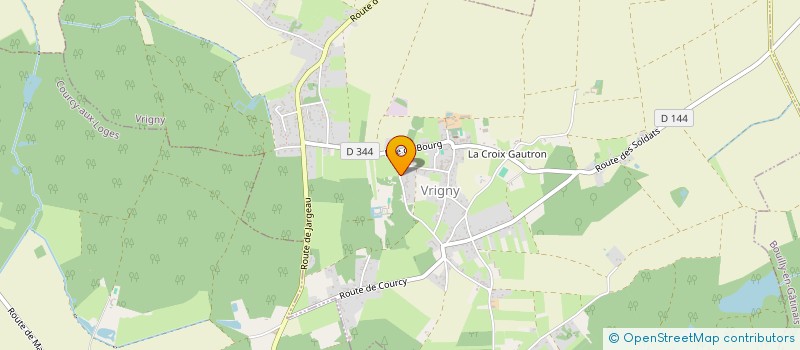 localisation de l'entreprise EVEG à LE MALESHERBOIS