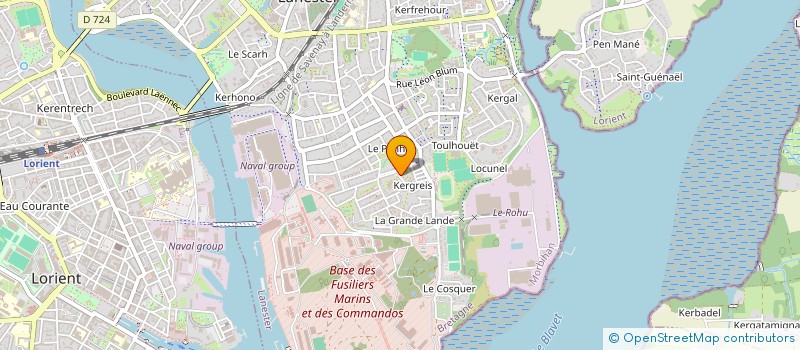 localisation de l'entreprise EVEIL  LANESTER