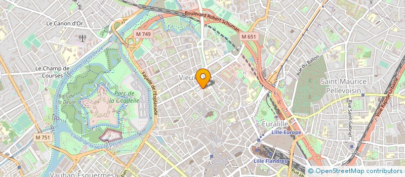 localisation de l'entreprise EVEIL'ASSMAT à LILLE