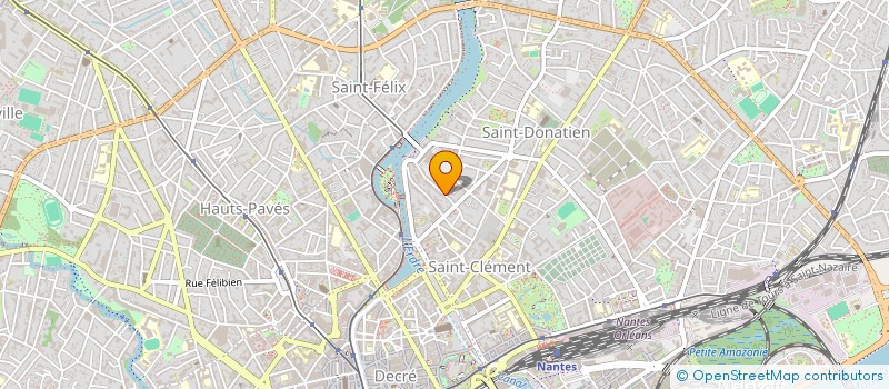 localisation de l'entreprise EVEIL AUX LANGUES APPROCHE PLURIDISCIPLINAIRE à NANTES