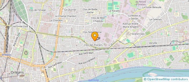 localisation de l'entreprise EVEIL CONSEIL  ORLEANS