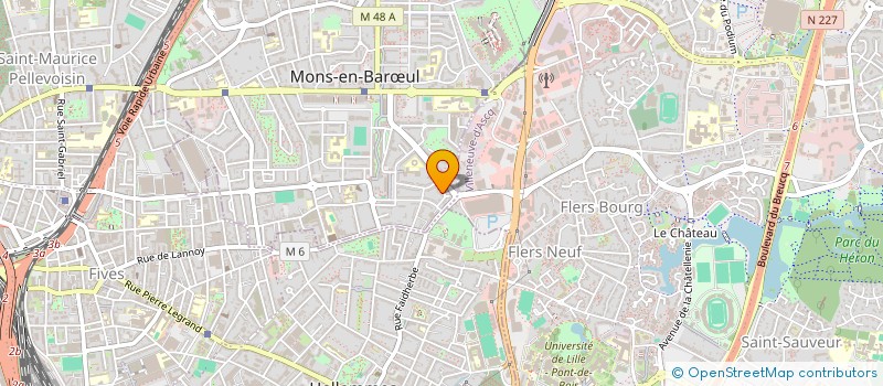 localisation de l'entreprise EVEIL DE L AME  MONS-EN-BARUL