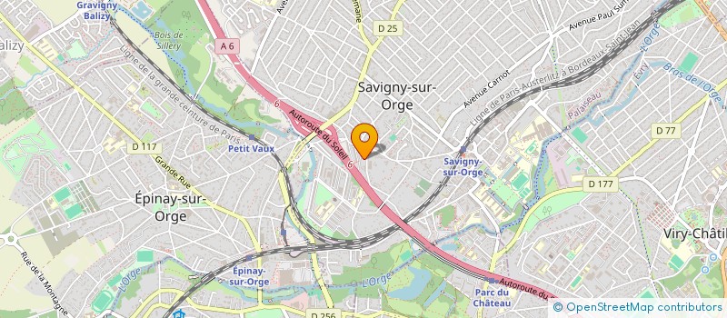 localisation de l'entreprise EVEIL DES SCIENCES à SAVIGNY-SUR-ORGE