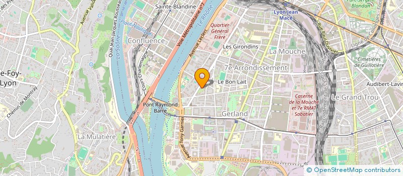 localisation de l'entreprise EVEIL DES SENS à LYON
