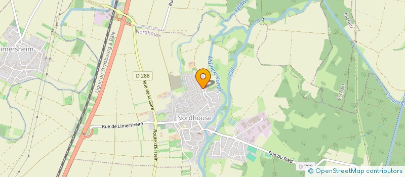 localisation de l'entreprise EVEIL DU SOI  NORDHOUSE