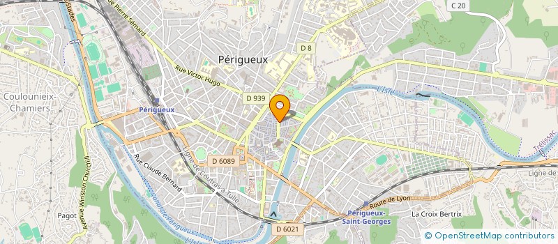localisation de l'entreprise EVEIL EDITIONS à PERIGUEUX