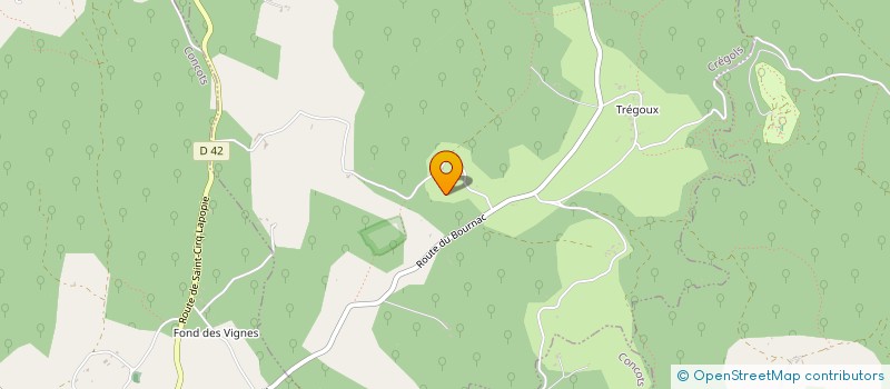 localisation de l'entreprise EVEIL EN CORPS  CREGOLS