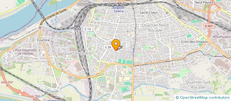 localisation de l'entreprise EVEIL EN HARMONIE, REVELER SA PROPRE LUMIERE  AVIGNON