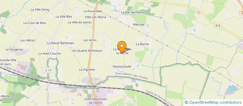 localisation de l'entreprise EVEIL (ENSEMBLE VEILLER ECOUTER IMAGINER LOCALEMENT)  LA GOUESNIERE