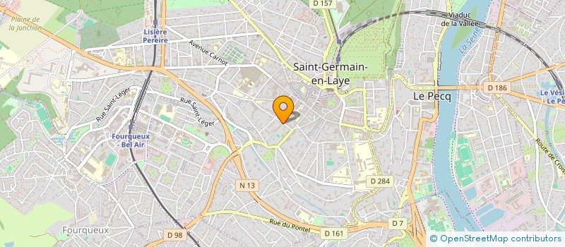 localisation de l'entreprise EVEIL ET TRADITION à SAINT-GERMAIN-EN-LAYE