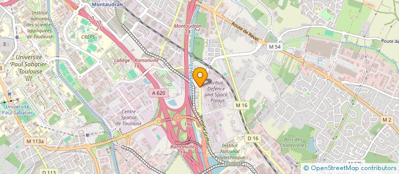 localisation de l'entreprise EVEIL FORMATION à TOULOUSE