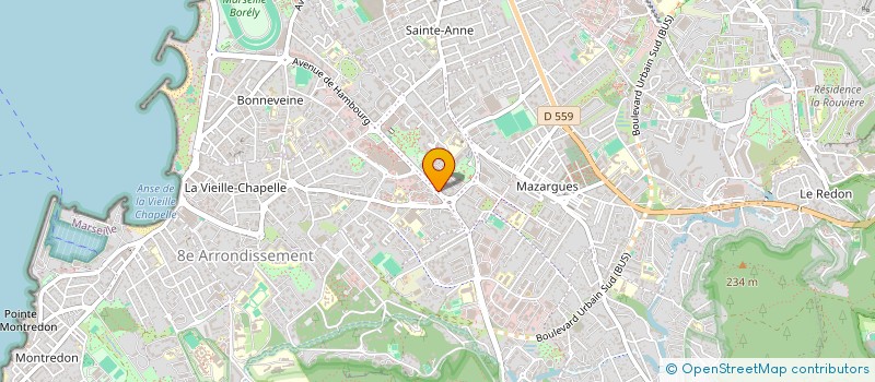 localisation de l'entreprise EVEIL MUSICAL MARSEILLE  MARSEILLE
