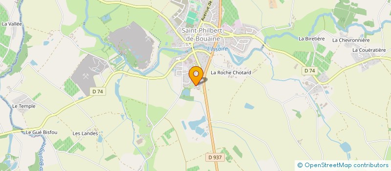 localisation de l'entreprise EVEIL PHILBERTIN OMNISPORT  SAINT-PHILBERT-DE-BOUAINE