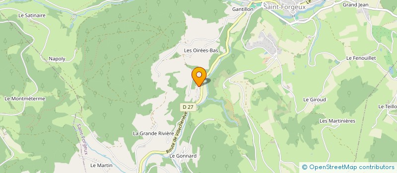 localisation de l'entreprise EVEIL POTENTIELS  VINDRY-SUR-TURDINE