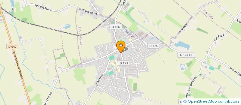 localisation de l'entreprise EVEIL&SENS  LAVENTIE