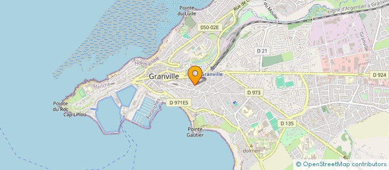 localisation de l'entreprise EVEIL TARDIF à GRANVILLE