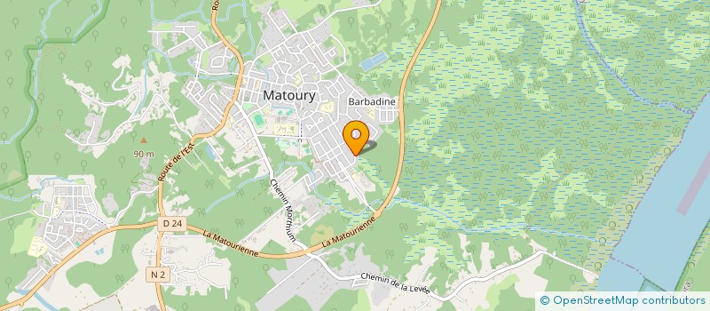 localisation de l'entreprise EVEIL TES SENS à MATOURY
