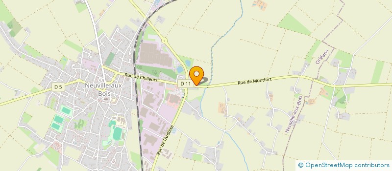 localisation de l'entreprise EVEIL & VOUS à NEUVILLE-AUX-BOIS