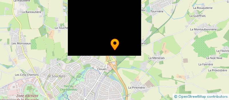 localisation de l'entreprise EVEILLARD à CARQUEFOU