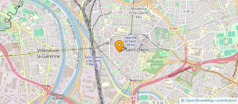 localisation de l'entreprise EVEILLE TON POTENTIEL ( ETP ) à SAINT-DENIS