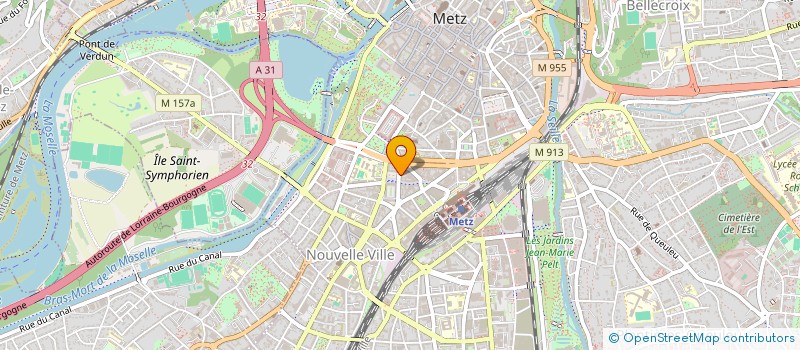 localisation de l'entreprise EVEL & QUADRAL SAS  METZ