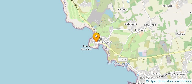 localisation de l'entreprise EVEL TRADING  PLOEMEUR