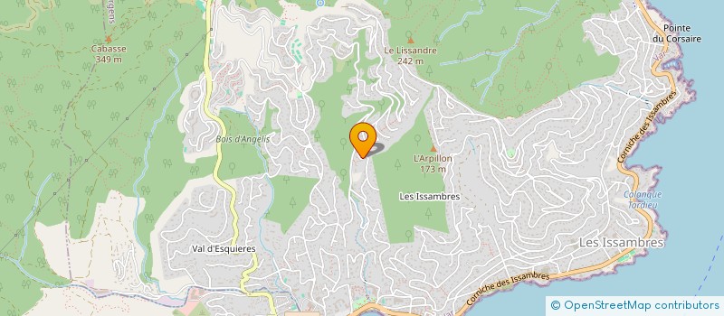 localisation de l'entreprise EVELYN  ROQUEBRUNE-SUR-ARGENS