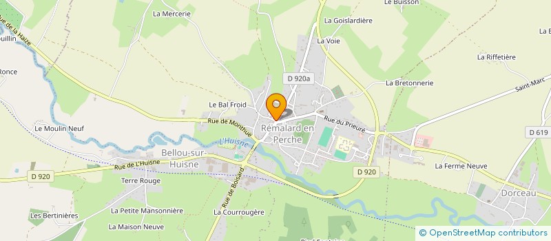 localisation de l'entreprise EVELYNE MAYDAT-BURBAN, FABIEN ALBRECH, BRUNO ROGEZ, NOTAIRES ASSOCIES à REMALARD-EN-PERCHE