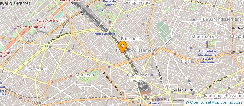 localisation de l'entreprise EVELYNE PRELONGE à PARIS