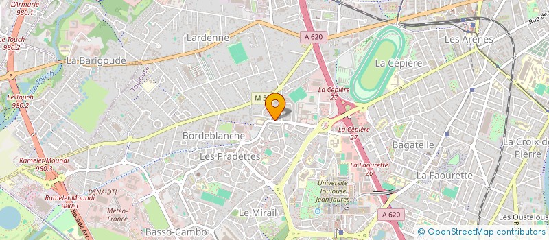 localisation de l'entreprise EVELYNE TOULOUSE à TOULOUSE