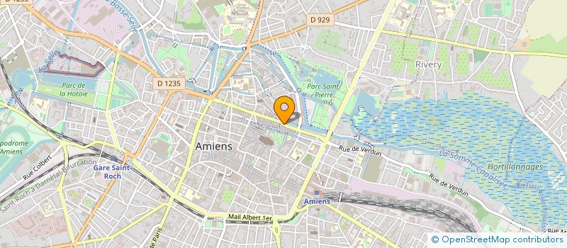 localisation de l'entreprise EVEN 8  AMIENS