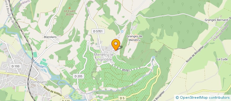 localisation de l'entreprise EVEN  MENETRU-LE-VIGNOBLE