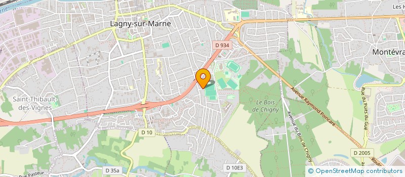 localisation de l'entreprise EVEN  LAGNY-SUR-MARNE