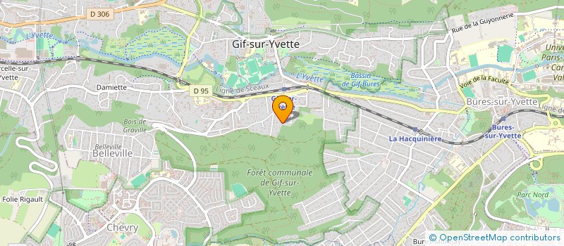 localisation de l'entreprise EVEN BETTER CONSULTING à GIF-SUR-YVETTE