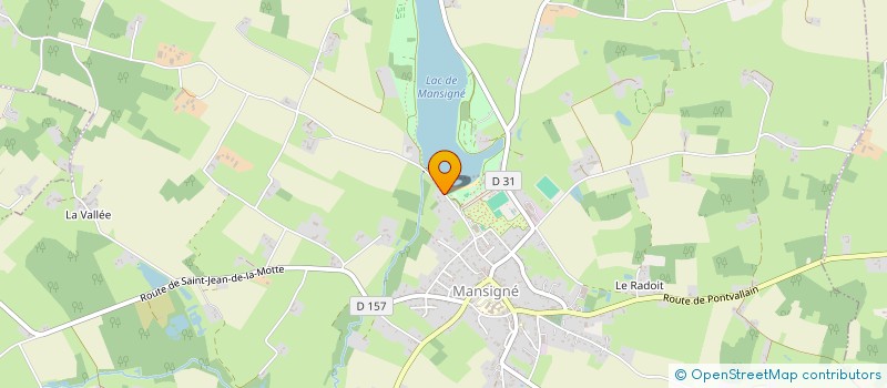 localisation de l'entreprise EVEN'MANSIGNE  MANSIGNE