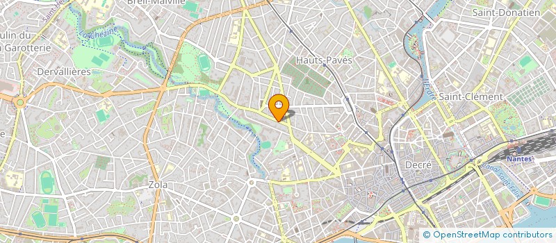 localisation de l'entreprise EVEN MOR  NANTES