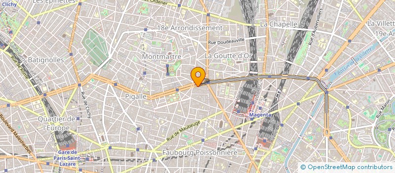 localisation de l'entreprise EVEN'PRO à PARIS