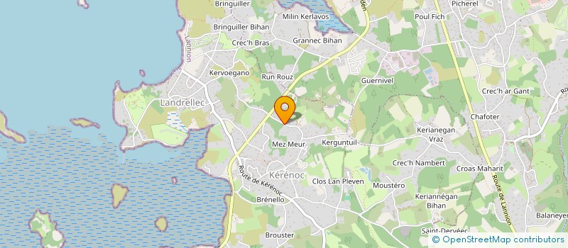 localisation de l'entreprise EVEN TINYS  TREDREZ-LOCQUEMEAU