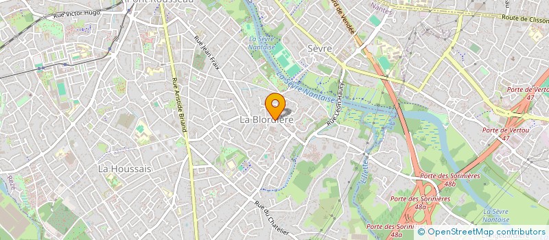 localisation de l'entreprise EVENA  REZE