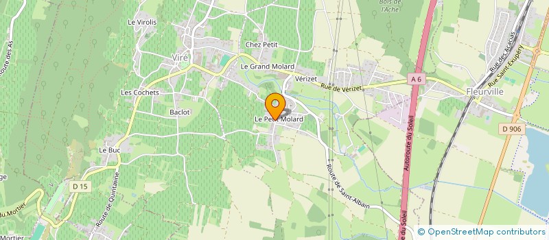 localisation de l'entreprise EVENACT  VIRE