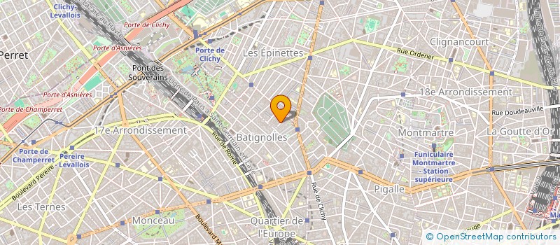 localisation de l'entreprise EVENEMENT MEDIA  PARIS