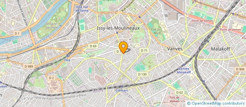 localisation de l'entreprise EVENEMENT MOTIONS à ISSY-LES-MOULINEAUX