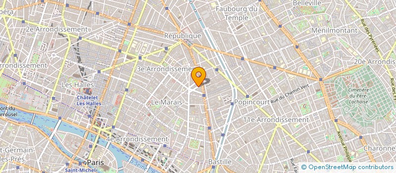 localisation de l'entreprise EVENEMENT VICTORIA  PARIS