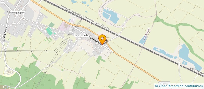 localisation de l'entreprise EVENEMENTIEL ICAUNAIS  CHAMPIGNY