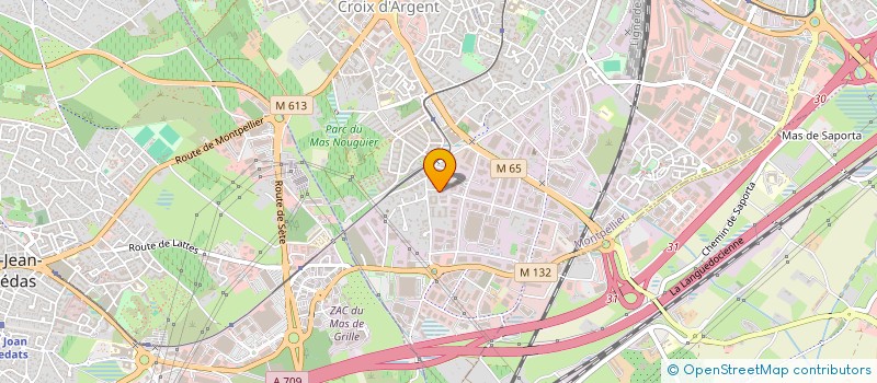 localisation de l'entreprise EVENISSE à MONTPELLIER