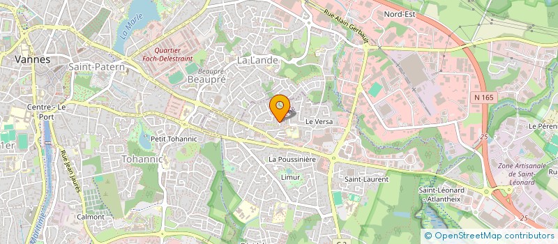 localisation de l'entreprise EVENOU  SENE