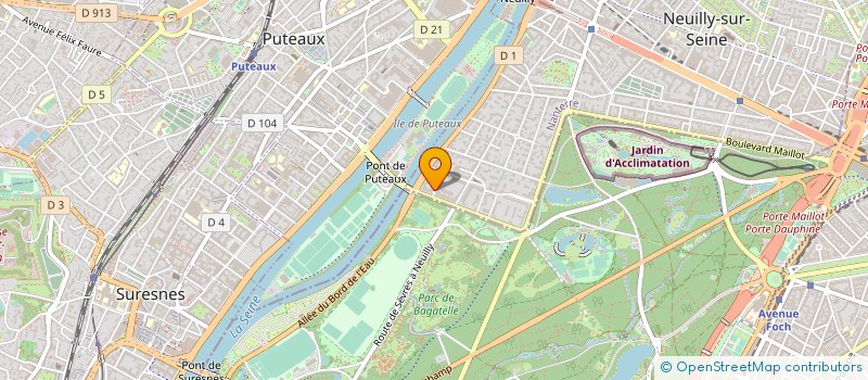 localisation de l'entreprise EVENS CONSULT à NEUILLY-SUR-SEINE