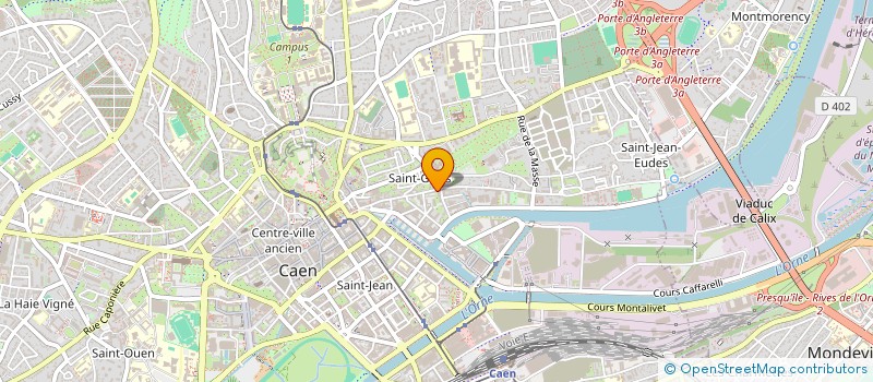 localisation de l'entreprise EVENSPLIT à CAEN