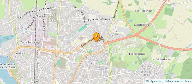 localisation de l'entreprise EVENSTAR FACTORY à LES SABLES D'OLONNE