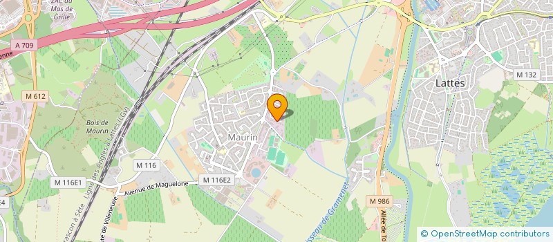 localisation de l'entreprise EVENT 114 à LATTES